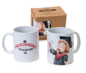 Taza "Felicidades lo has conseguido, chica"